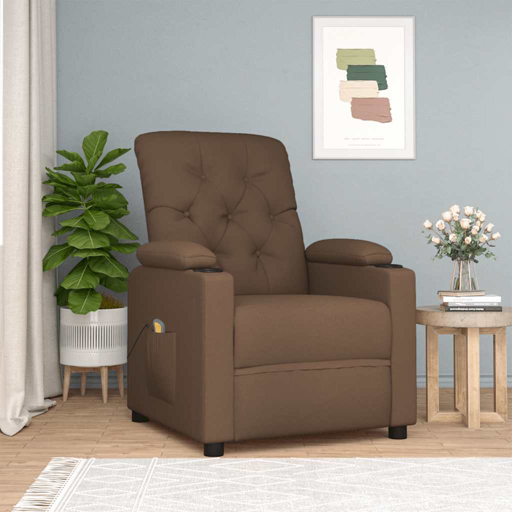 Massage Recliner Chair Fabric